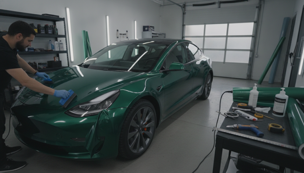 découvrez tout sur le covering de la tesla model 3 avec notre guide complet : astuces, types de films, étapes d'application et conseils pratiques pour personnaliser et protéger votre véhicule.