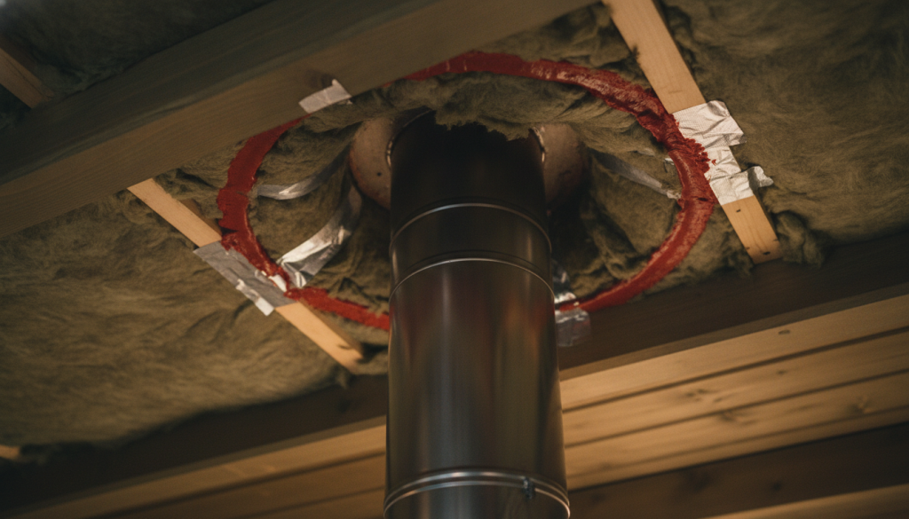 découvrez nos conseils pratiques pour bien isoler un conduit de cheminée au plafond et ainsi réduire efficacement les déperditions de chaleur dans votre maison.