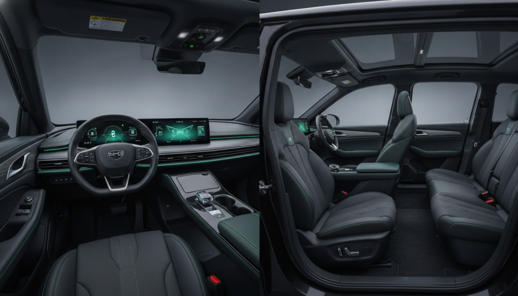 explorez l'intérieur du byd seal u, un véhicule alliant design élégant et technologies innovantes pour une expérience de conduite exceptionnelle.