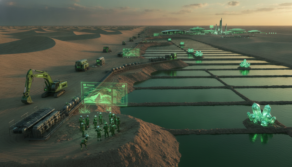 découvrez pourquoi le lithium en algérie représente un enjeu stratégique majeur pour 2026, avec ses impacts économiques, géopolitiques et industriels.