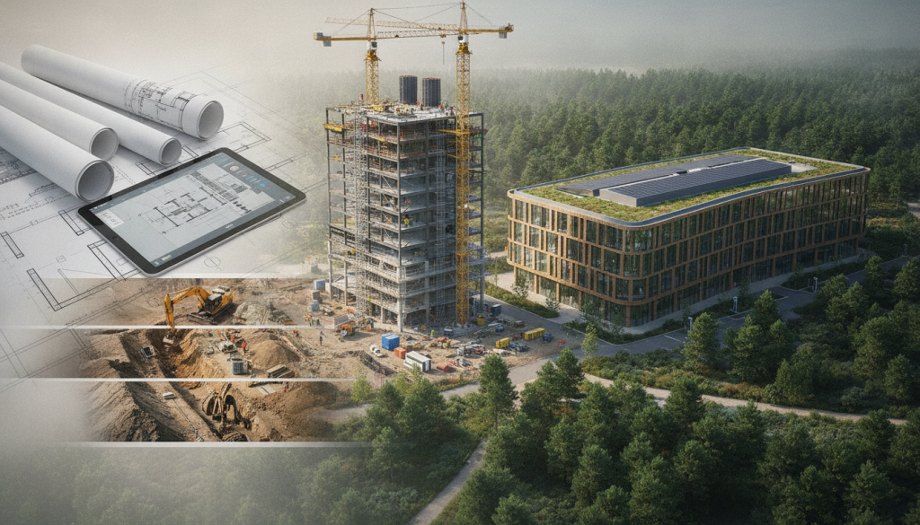 découvrez les étapes clés du cycle de vie d'un bâtiment, de sa conception à sa démolition, pour mieux comprendre son évolution et son impact.