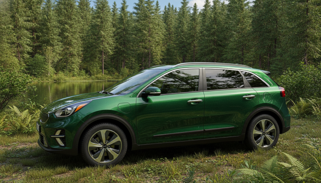 découvrez le kia niro hybride, un crossover écologique alliant performance, économie de carburant et technologie avancée. tout savoir sur ses caractéristiques et avantages.